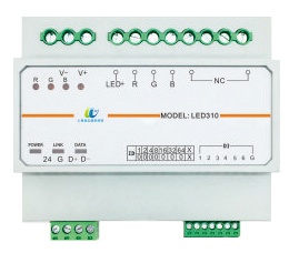 LED310 3路10A RGB调光模块